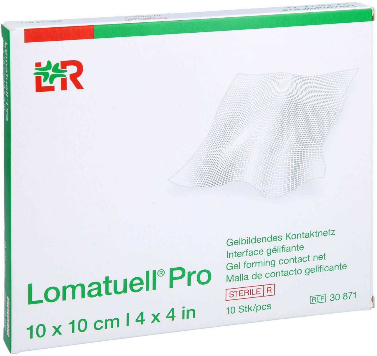Bild von Lomatuell Pro 10 X 10 cm Steril 10 Stück - Zur Wundversorgung