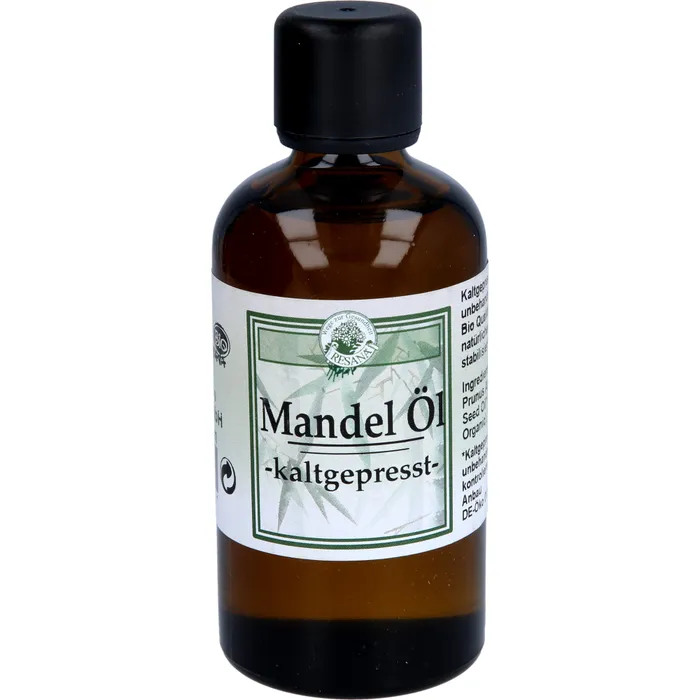 Bild von Mandelöl kaltgepresst Bio 100ml - Zur Hautpflege