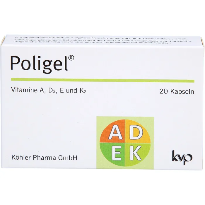 Bild von Poligel 20 Kapseln - Nahrungsergänzungsmittel