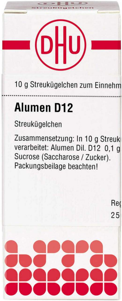 Bild von DHU Alumen D12 Globuli 10 g - Registriertes homöopathisches Arzneimittel
