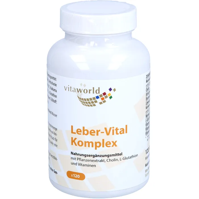 Bild von Leber Vital Komplex Kapseln 120 Stück - Unterstützend bei Leber Galle Beschwerden