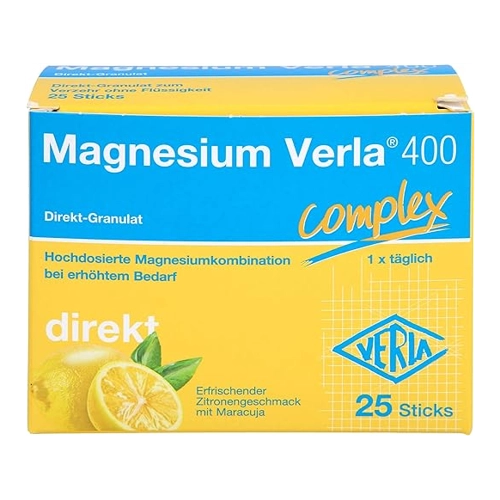Bild von MAGNESIUM VERLA 400 Zitrone Direkt-Granulat