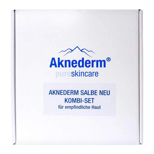 Bild von GEPEPHARM AKNEDERM Salbe Neu Kombiset für empfindliche Haut