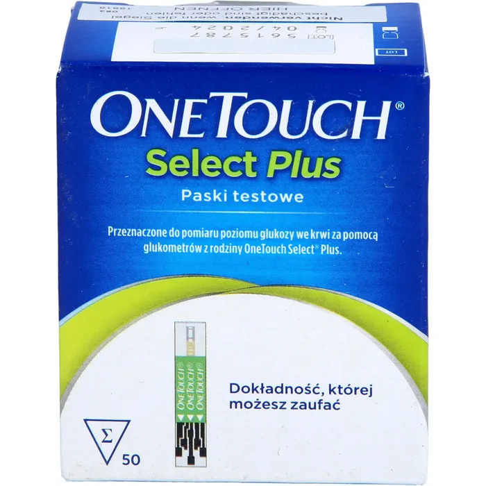 Bild von ONE TOUCH Select Plus Blutzucker Teststreifen 50 St.