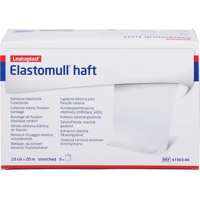 Bild von ELASTOMULL haft 10 cmx20 m Fixierbinde 6 St.