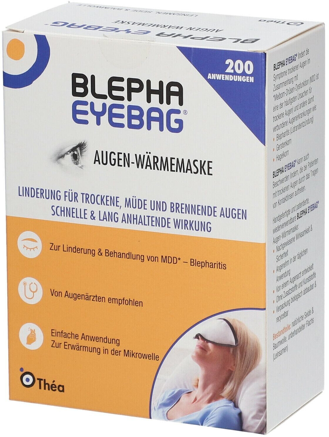 Bild von Blepha Eyebag Augen-Wärmemaske 1 Stück - Für trockene und müde Augen
