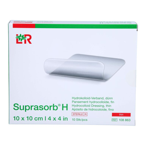 Bild von SUPRASORB H Hydrokoll. Verb. dünn 10x10 cm – Der ideale Wundverband