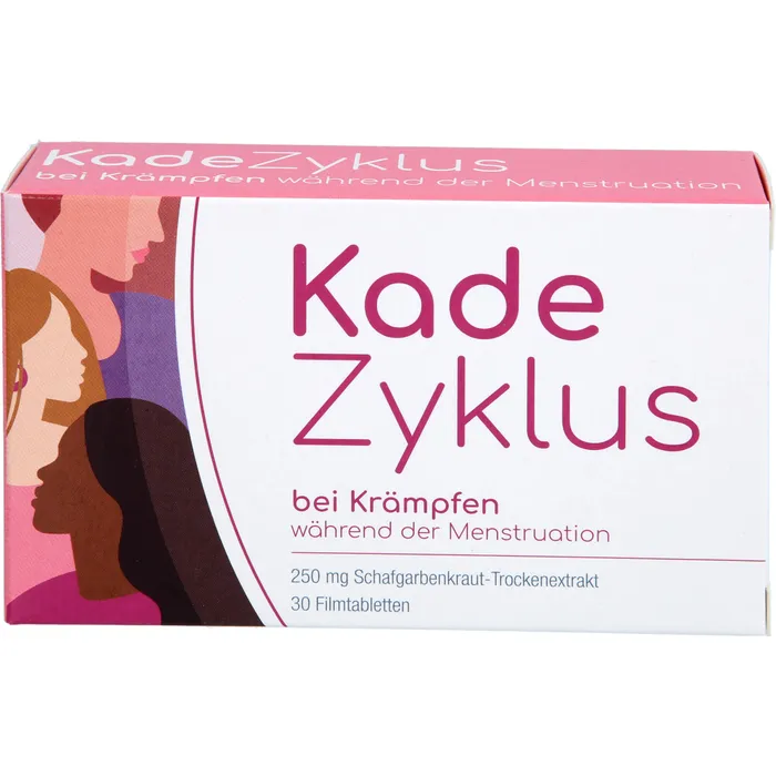 Bild von KadeZyklus bei Krämpfen 250 mg 30 Filmtabletten - Bei Krämpfen