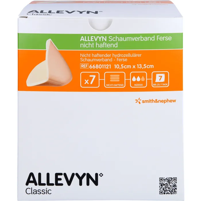 Bild von ALLEVYN Schaumverband Ferse 10,5x13,5cm n.haft. 7 St.