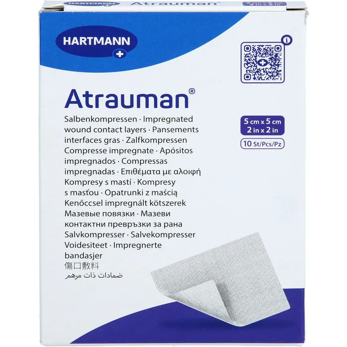 Bild von ATRAUMAN 5x5 cm steril Kompressen 10 St.