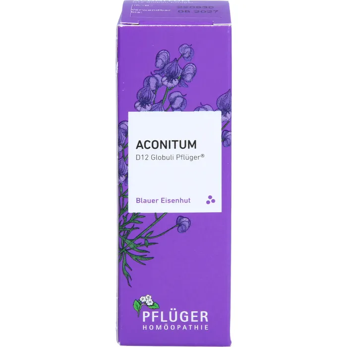 Bild von Aconitum D12 Globuli Pflüger 10 g - Homöopathisches Arzneimittel
