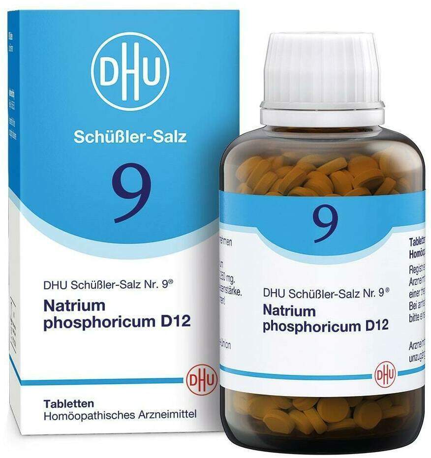Bild von DHU Schüßler-Salz Nr. 9 Natrium phosphoricum D12 900 Tabletten - Schüßler Salze