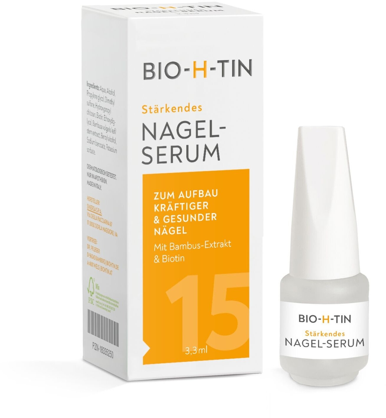 Bild von Dr. Pfleger, Nagelpflegemittel, Bio H Tin Staerk Nagel Ser, 3.3 ml LOE (3.30 ml)