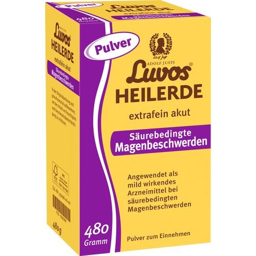 Bild von Luvos Heilerde extrafein akut 480 g Pulver - Bei Magenbeschwerden