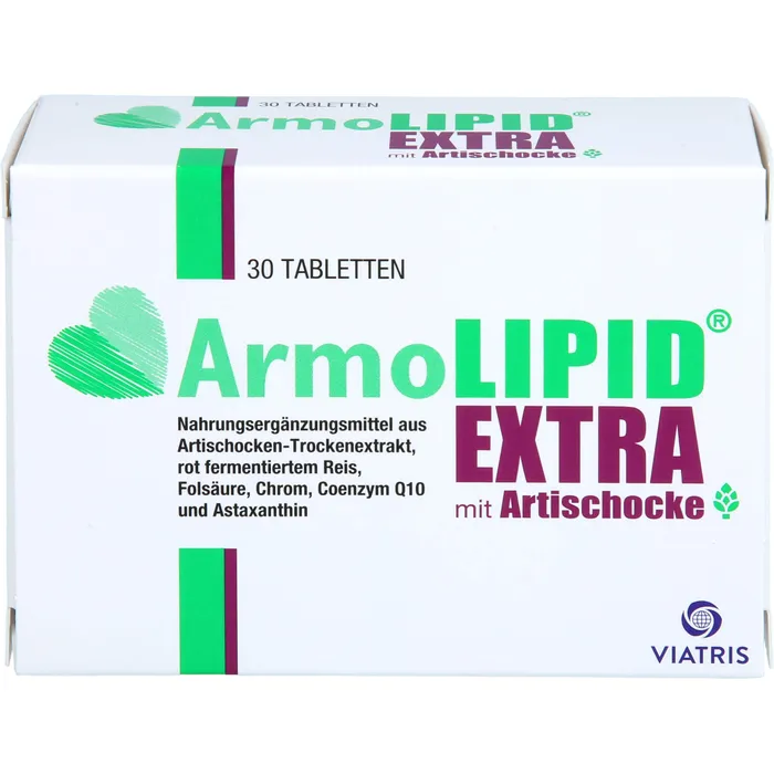 Bild von Viatris Armolipid Extra Tabletten mit Artischocke (30 Stk.)