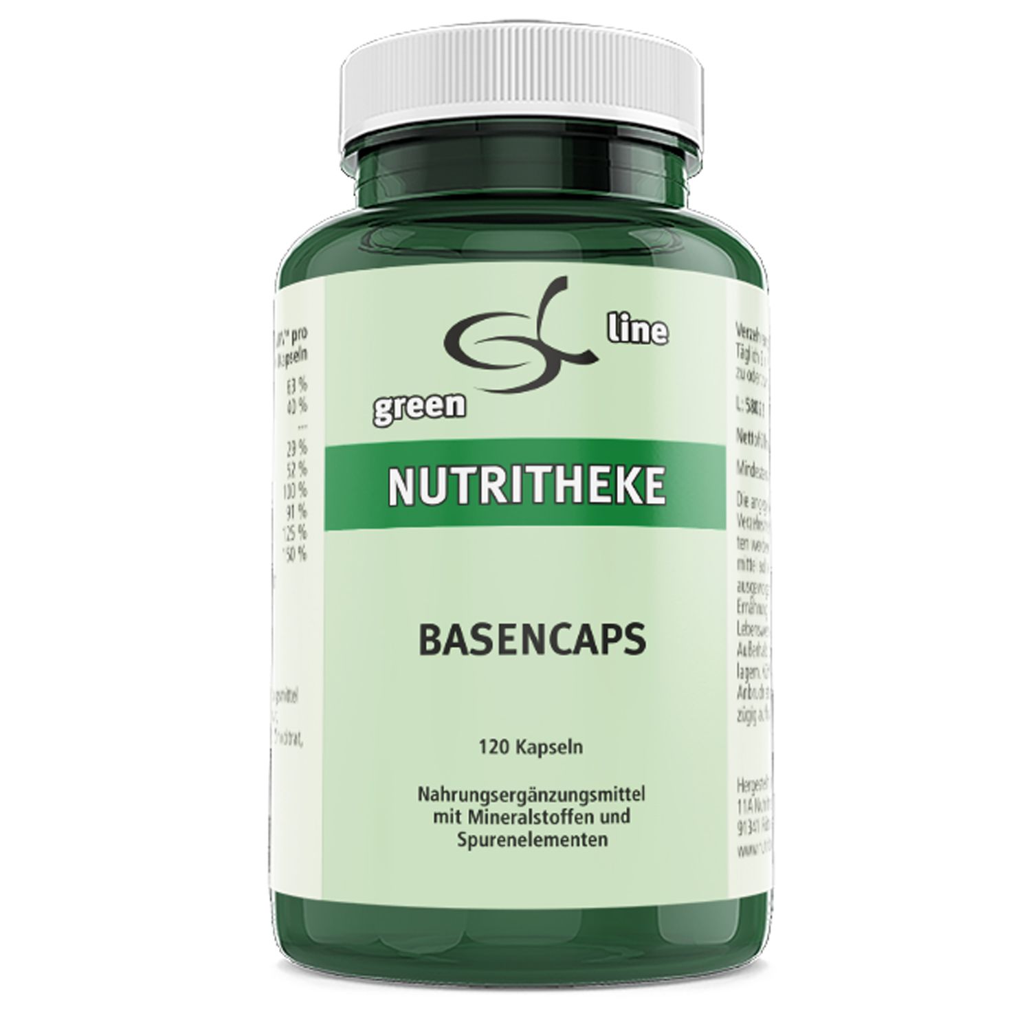 Bild von green line NUTRITHEKE BASENCAPS