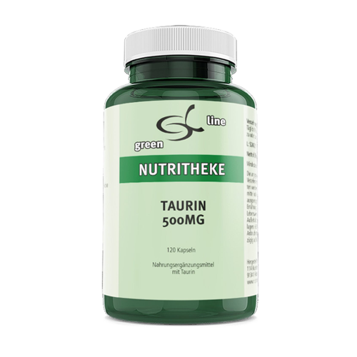 Bild von Green Line Nutritheke Taurin 500 mg – Ihr Begleiter für mehr Energie