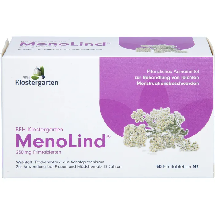 Bild von BEH Klostergarten MenoLind 250 mg Filmtabletten 60 St.