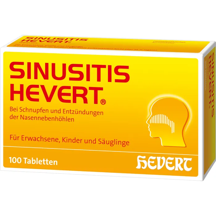 Bild von Sinusitis Hevert 100 Tabletten - Bei Schnupfen