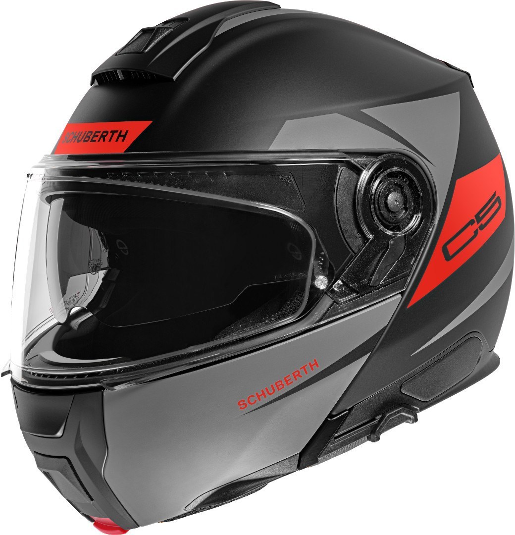 Bild von Schuberth C5 Eclipse Klapphelm, schwarz-grau, Größe S für Männer