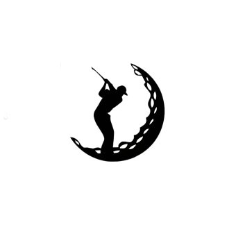 Bild von Golfspieler-Wanddekor
