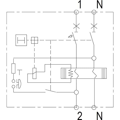 Bild von Siemens 5SU1354-6KK16 FI-Schutzschalter/Leitungsschutzschalter