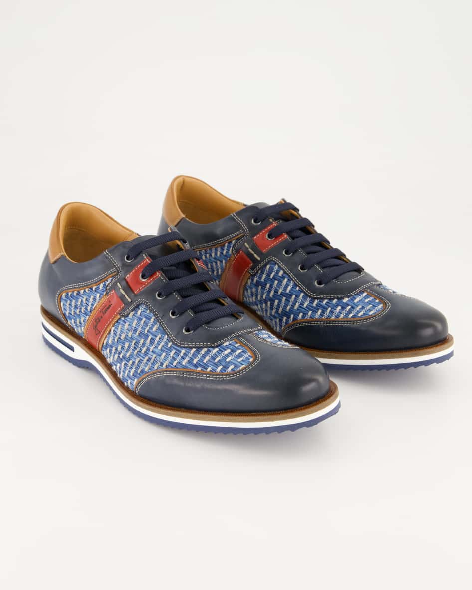 Bild von Galizio Torresi Schuhe - 19853 Leder und Textil (Blau, Gr. 42)