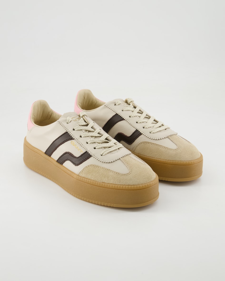 Bild von Gant Schuhe - Cuzmani Sneaker Leder und Veloursleder (Beige, Gr. 42)
