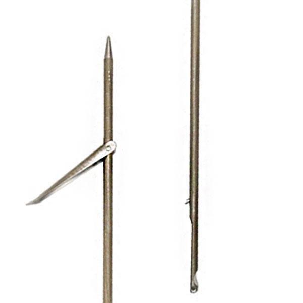 Bild von Picasso Gold Inox Stainless Steel Shark Fin America 6.75 Mm Spearshaft Silber 120 cm