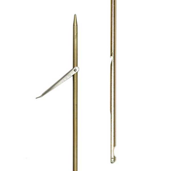 Bild von Picasso Gold Spring Steel Round Notch Fin 6.5 Mm Spearshaft Golden 130 cm