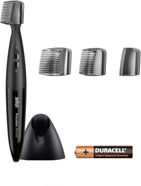 Bild von Braun Körperrasierer Braun PT5010 Precision Trimmer schwarz für Bartpflege., Batterie-Betrieb