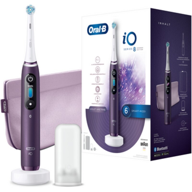 Bild von Oral-B iO Series 8 Violet Ametrine Special Edition elektrische Zahnbürste