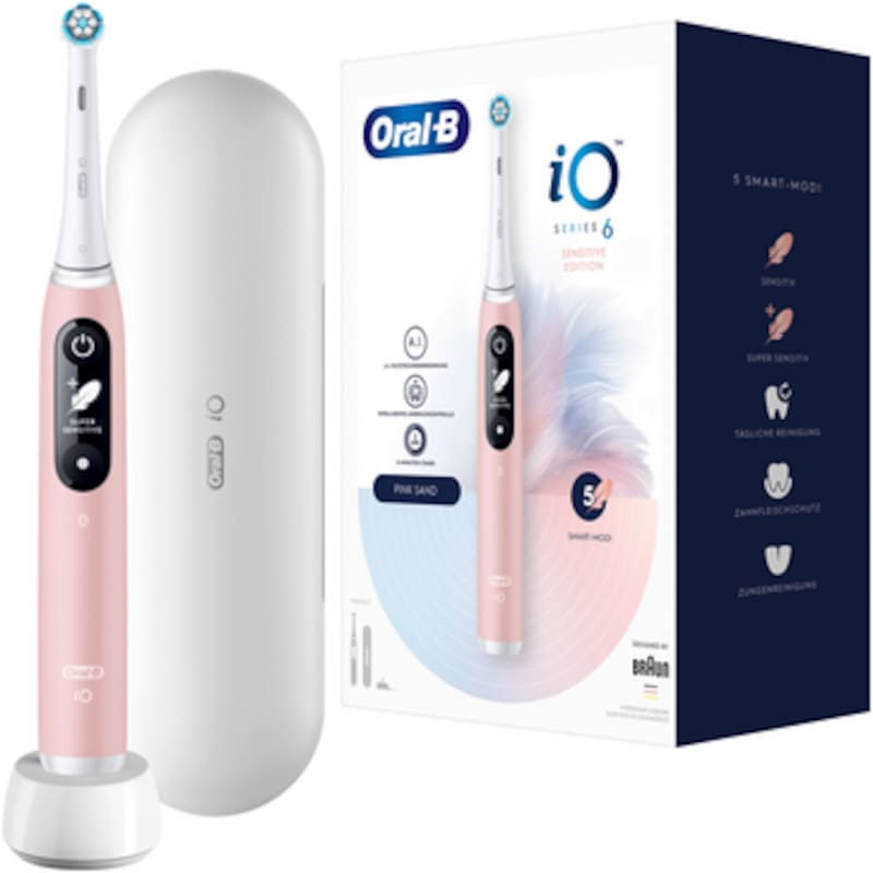 Bild von Oral-B iO Series 6 Pink Sand Elektrische Zahnbürste