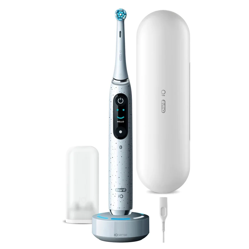Bild von Oral-B iO Series 10 Elektrische Zahnbürste stardust white