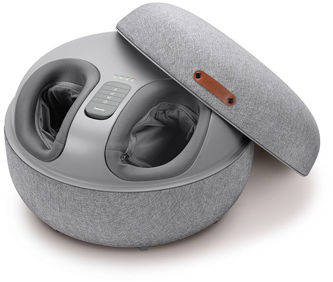 Bild von BEURER Massagegerät FM 120 2-in-1 Shiatsu-Fußmassagegerät, Luftdruckmassage in 3 Intensitätsstufen, Zuschaltbare Wärmefunktion