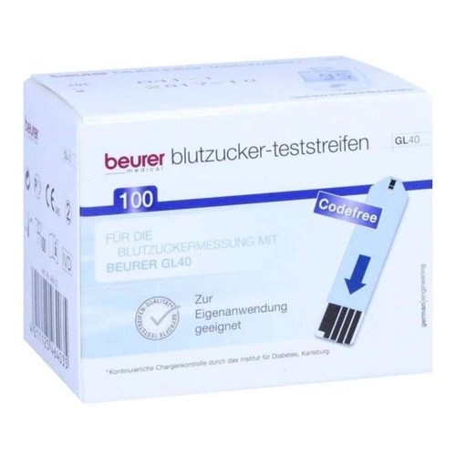 Bild von BEURER GL40 Blutzuckerteststreifen