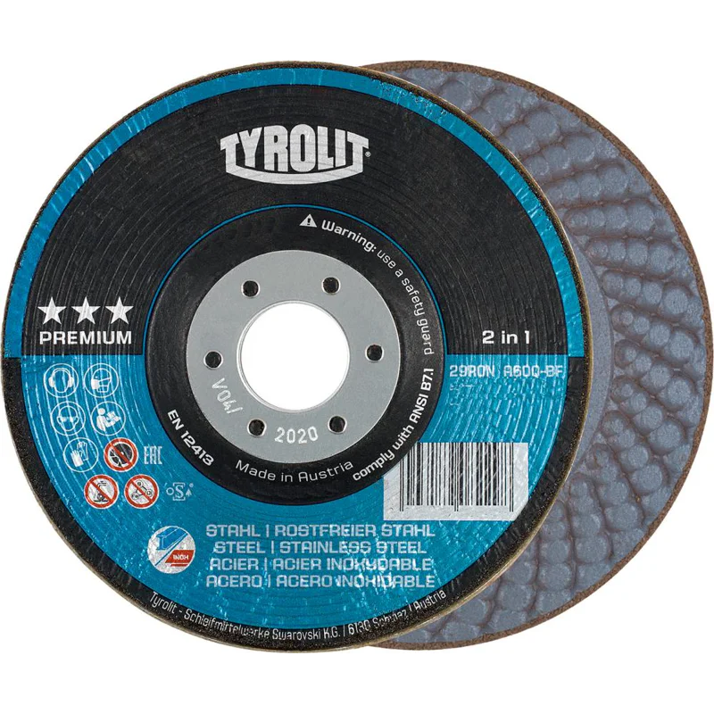 Bild von Rondeller 2in1 125mm A36Q Tyrolit