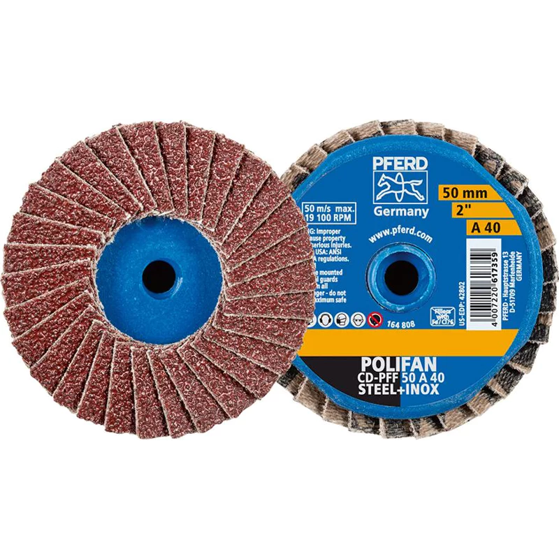 Bild von Mini-Polifan Combidisc 50mm Korund K 40 Pferd