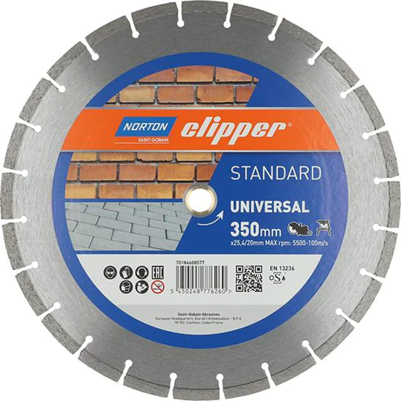 Bild von NORTON clipper Diamantscheibe Standard Universal Ã350