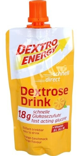 Bild von Dextro Energy Dextrose Drink Orange 50 ml - Traubenzucker zum Trinken