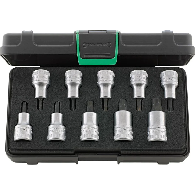 Bild von Schraubendr.Eins.Grt.1/2  10tlg. Torx Stahlwille