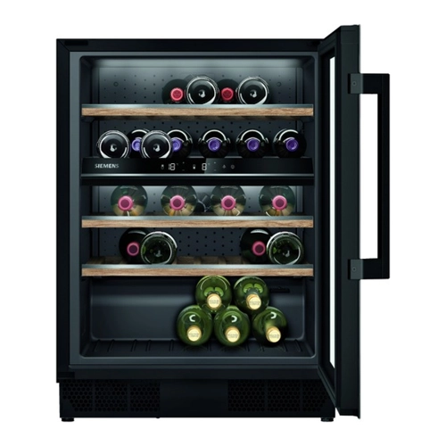 Bild von iQ500 KU21WAHG0 Unterbau-Weintemperierschrank schwarz / G