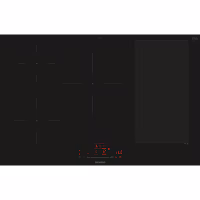 Bild von Siemens EX801HVC1E iQ700 Induktionskochfeld 80 cm Schwarz, flächenbündig (integriert)
