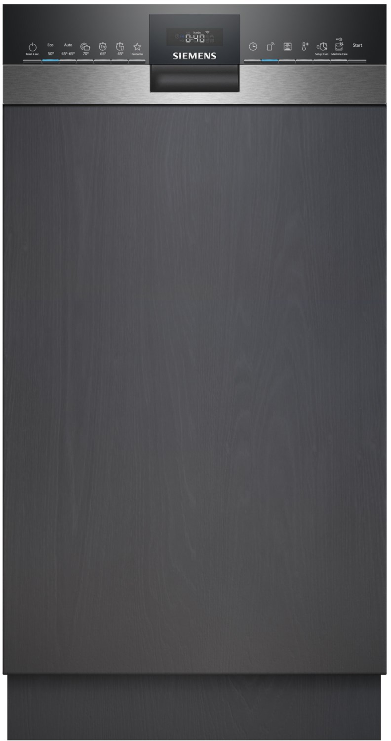 Bild von SIEMENS teilintegrierbarer Geschirrspüler SR53HS74KE, Teilintegrierter Geschirrspüler mit 45 cm Breite