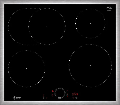 Bild von NEFF Induktions-Kochfeld von SCHOTT CERAN® N 50 T56SHF1L0, mit virtueller Twist Touch® Bedienung