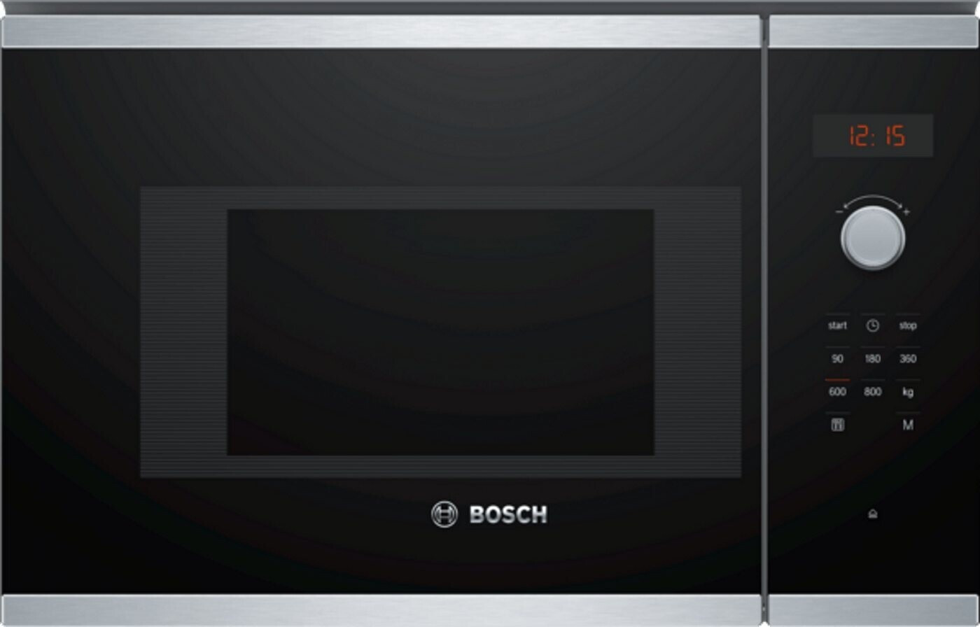 Bild von Bosch Serie 4 BFL523MS0 Mikrowelle Integriert Solo-Mikrowelle 20 l 800 W Schwarz - Edelstahl (BFL523MS0)