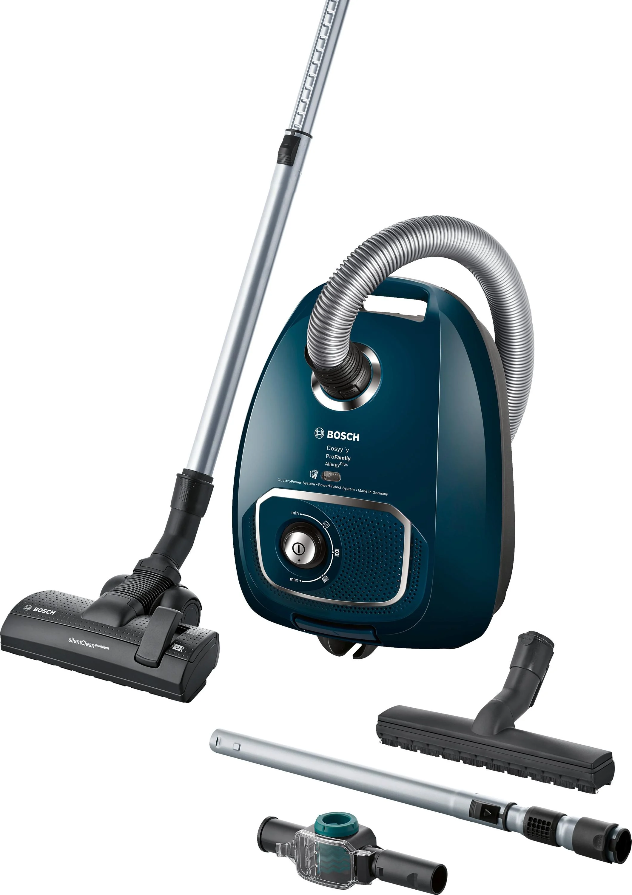 Bild von Bosch Haushalt BGLS4A444 Staubsauger mit Beutel 700W inkl. Parkettbürste