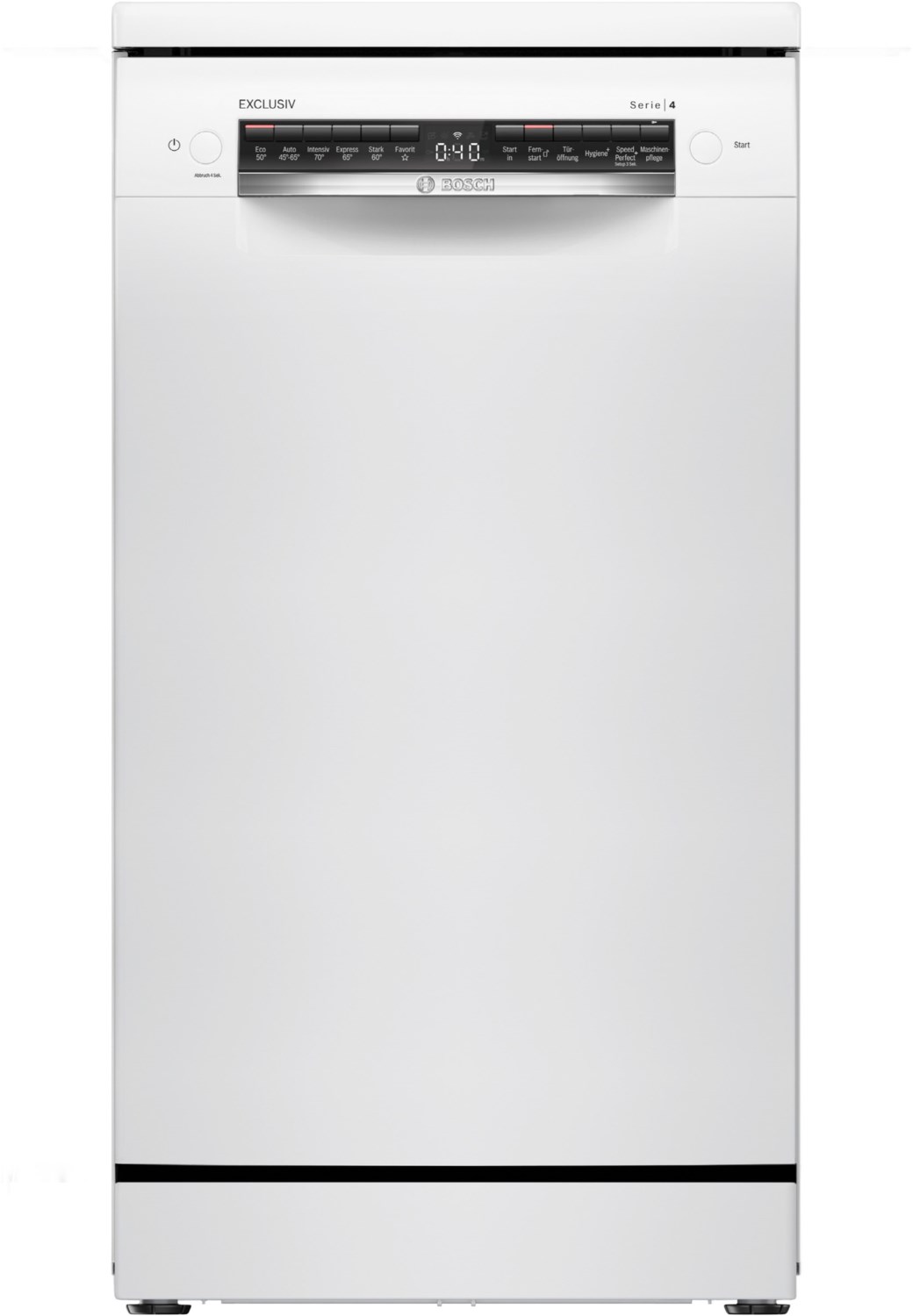Bild von Bosch Stand-Geschirrspüler 45 cm Serie 4 SPS4ELW01D Weiß