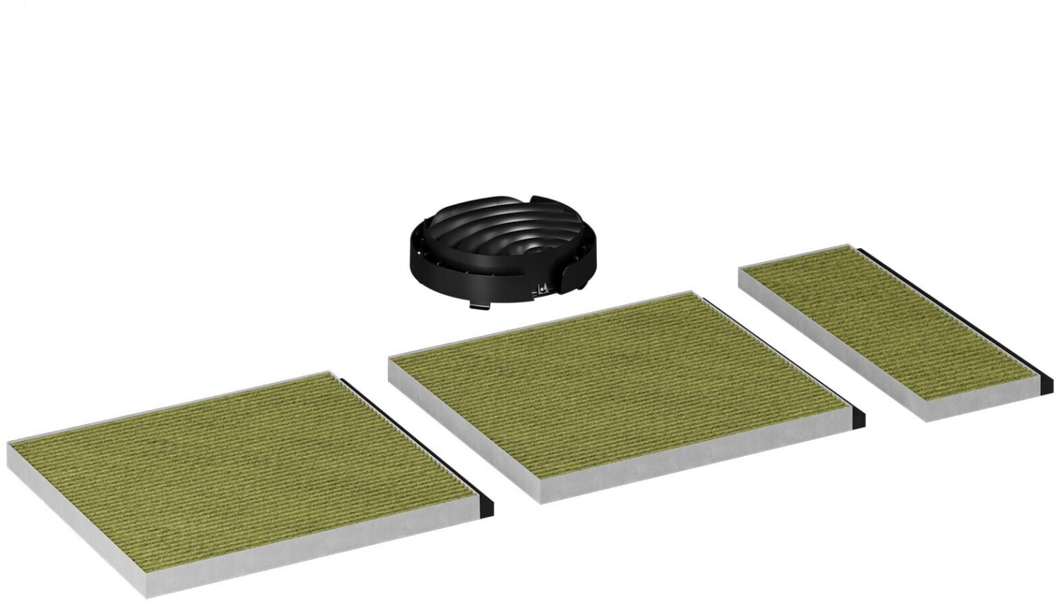 Bild von Bosch DWZ1BK1V6 Clean Air Plus Umluftset (ohne Kamin)
