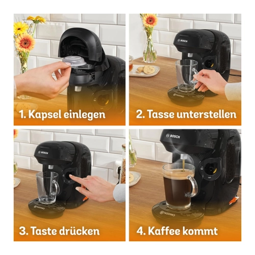 Bild von Genussvolle Vielfalt mit der Bosch Tassimo Style friendly Kapselmaschine TAS112E